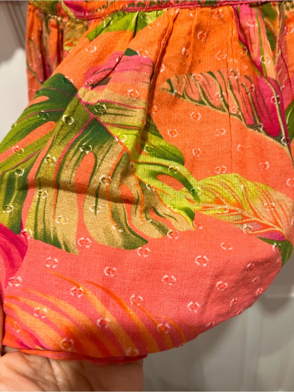 FARM Rio Pink & Orange Tropical Mini Dress - Picture 7 of 10